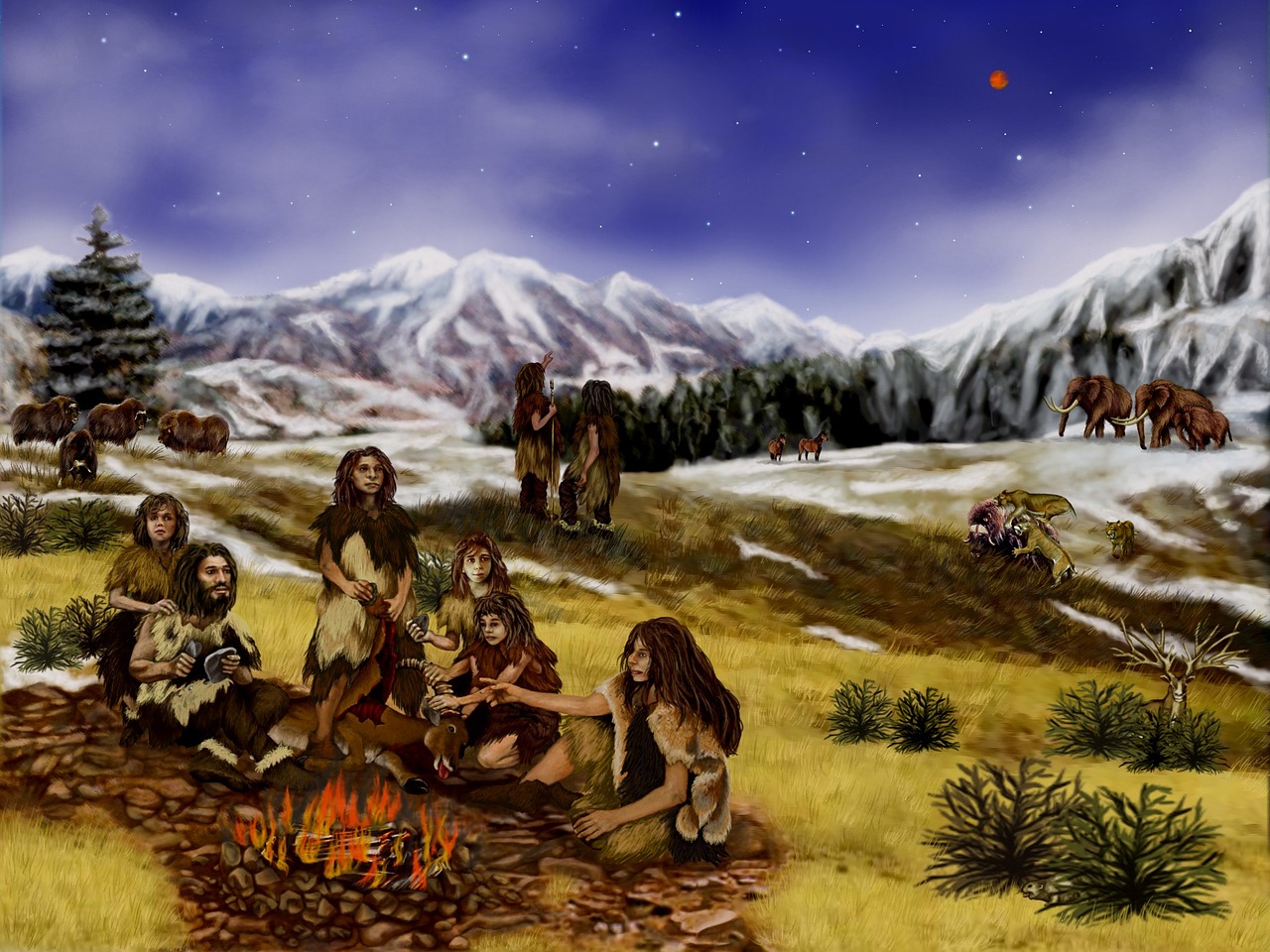 Neandertálci si varili k jedlu zeleninu