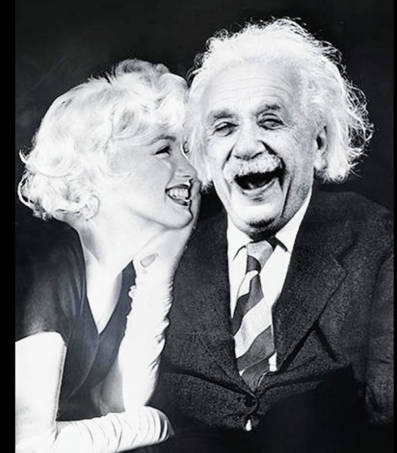 Spal Albert Einstein s Marilyn Monroe?